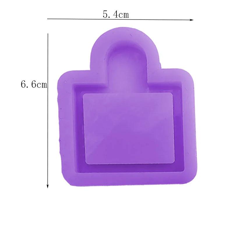 Love Needle Snowflower Silicone Resin Mold Jewelry Tool