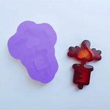 Love Needle Snowflower Silicone Resin Mold Jewelry Tool