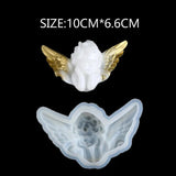 Angel Cupid Silicone Molds UV Epoxy Resin Lovely angel Mould for Decoration