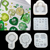 Leaf Lock and Key Silicone Resin Mold Jewelry Epoxy Resin Moulds