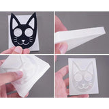 DIY Self-Defense Cat Keychain Silicone Mould for Resin Clay Crafts