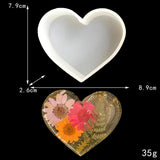 Epoxy Resin Mold Heart Hexagon Star Silicone Jewelry Mold Jewelry Accessories