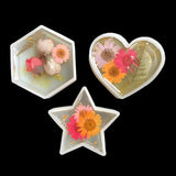 Epoxy Resin Mold Heart Hexagon Star Silicone Jewelry Mold Jewelry Accessories