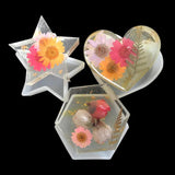Epoxy Resin Mold Heart Hexagon Star Silicone Jewelry Mold Jewelry Accessories