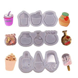 Bottle Ice Cream Shaped Silicone Epoxy Resin Mold Jewelry Tools