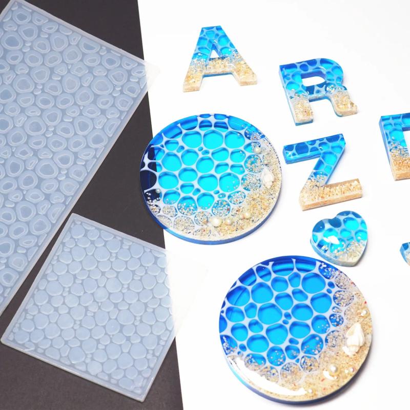 DIY Epoxy Resin Silicone Mold Water Lines Jewelry Tools