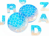 DIY Epoxy Resin Silicone Mold Water Lines Jewelry Tools