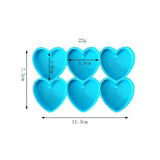 Heart Butterfly Earrings UV Resin Silicone Mold