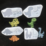 DIY Dinosaur Skeletons Silicone Mold for Jewelry Making