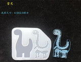 DIY Dinosaur Skeletons Silicone Mold for Jewelry Making