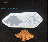 DIY Dinosaur Skeletons Silicone Mold for Jewelry Making