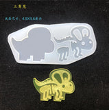 DIY Dinosaur Skeletons Silicone Mold for Jewelry Making