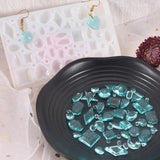 Mini Diamond Earring Pendant Silicone Mold Heart Shape Water Drop Moon Necklace