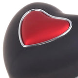 Heart-shaped LED Light Wedding Ring Box Engagement Rings Necklace Jewelry Case