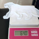 Tiger Silicone Resin Mold for Wall Decorations