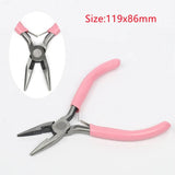 Pink End Cutting Wire Pliers Multifunctional Hand Tools Jewelry Pliers