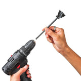4Pcs Reusable Mud Power Mixer Blade Drill Tool for Mixing Plastic Paddle