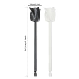 4Pcs Reusable Mud Power Mixer Blade Drill Tool for Mixing Plastic Paddle