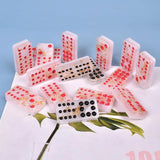 Crystal Domino Epoxy Casting Resin Mold DIY Silicone UV Jewelry Craft Making
