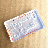 UV Resin Jewelry Silicone Mold Wings Button Letter Charms Resin Mold