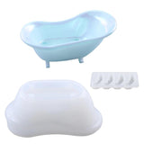 Resin Silicone Soap Dish Jewelry Tray Mold for DIY Jewelry Holder