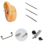 5Pcs 16G 14G Puncture needle guide needle Piercing Tool
