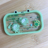Glossy Frog Silicone Resin Mold DIY Jewelry Keychain Craft