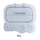 Glossy Frog Silicone Resin Mold DIY Jewelry Keychain Craft