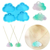 Clouds Butterfly Necklace Earrings Keychain Pendant Silicone Mold