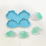 Clouds Butterfly Necklace Earrings Keychain Pendant Silicone Mold