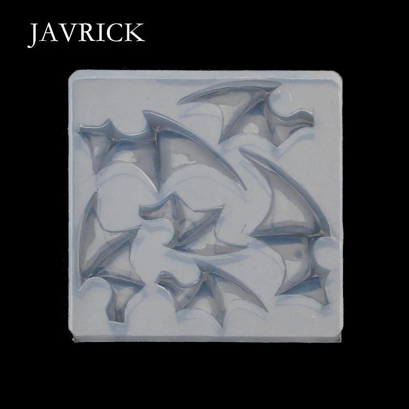 Evil Wings Earrings Hairpin Pendant Jewelry Resin Mold Craft Tools