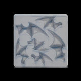 Evil Wings Earrings Hairpin Pendant Jewelry Resin Mold Craft Tools