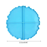 Resin Coaster Molds Silicone Tray Molds for DIY Casting