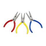 Stainless Steel Needle Nose Pliers Jewelry Making Hand Tool 3 colors