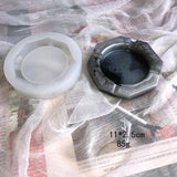 Transparent Ashtray Mold Resin Crystal Silicone Tool Making Resin Craft DIY