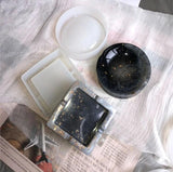 Transparent Ashtray Mold Resin Crystal Silicone Tool Making Resin Craft DIY