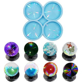 DIY Crystal Epoxy Resin Mold Holographic Phone Stand Holder