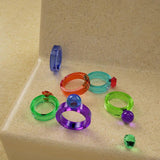 DIY Diamond Ring Epoxy Resin Mold Silicone Jewelry Tool