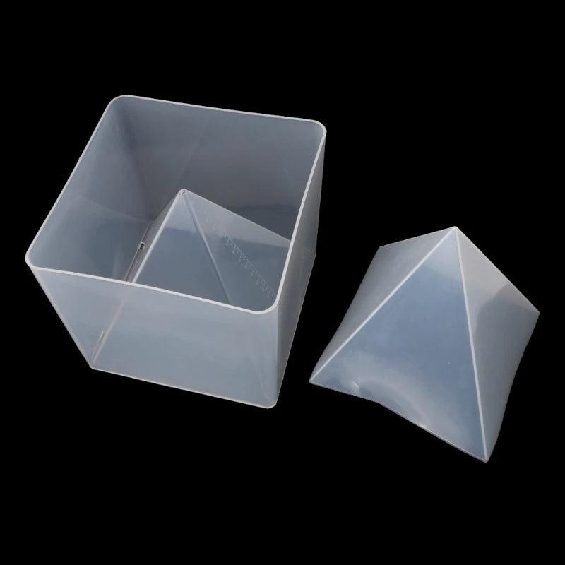 Pyramid Silicone Mould Resin Craft Jewelry Crystal Mold