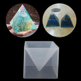 Pyramid Silicone Mould Resin Craft Jewelry Crystal Mold