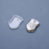 Epoxy Resin Mold Square Round Oval Heart-shaped Love Pendant Silicone Mold
