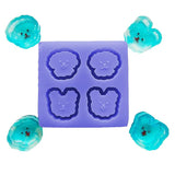 Epoxy Resin Mold Silicone Dog Shaker Jewelry Mold