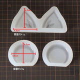 Cat Ear Bear Ear Hair Hairpin Silicone Jewelry Mold