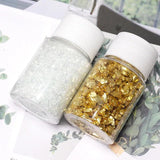 Gravel Crystal Glass Sand Filler UV Resin DIY Craft Nail Jewelry 40g