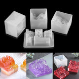 3D Rockery Epoxy Resin Mold Mountain Silicone Mould Decorative Crafts DIY