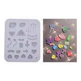 Epoxy Resin Shaker Molds Silicone Jewelry Tools