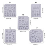 Epoxy Resin Shaker Molds Silicone Jewelry Tools