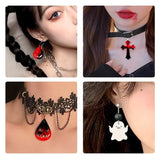 Halloween Epoxy Resin Mold Ghost Bat Cross Silicone Mold Jewelry