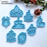 Halloween Keychain Silicone Molds for Resin Crafting