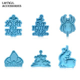 Halloween Keychain Silicone Molds for Resin Crafting